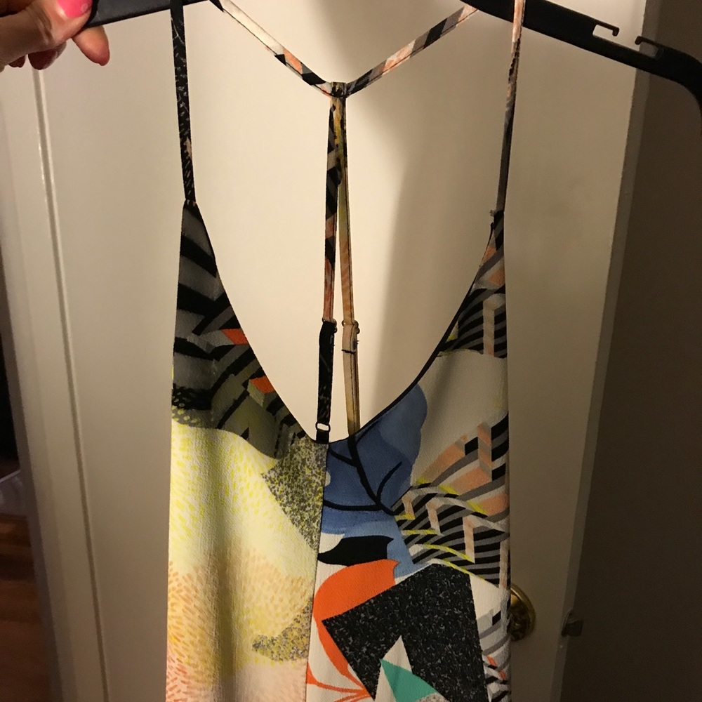 High low flowy dress